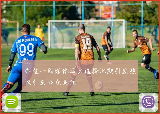 邵佳一因媒体压力选择沉默引发热议引发公众关注